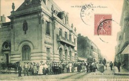 42 FIRMINY  Caisse D'Epargne (très Animée) - Firminy