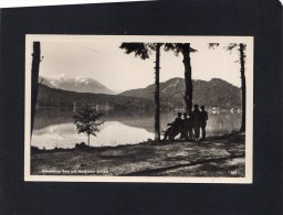 46796    Austria, Klopeiner -See Mit  Hochobir 2142 M.,  VG  1956 - Klopeinersee-Orte