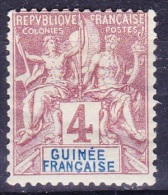 GUINEE  FRANCAISE 1892  YT  3   * MH - Unused Stamps