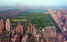 Central Park As Seen From The Empire State Building. New York City - Central Park