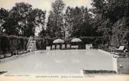 Beaumont-le-Roger - Jardins De Chantereine - La Piscine - Edition Farcy - Carte Non Circulée - Beaumont-le-Roger