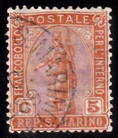 San Marino Scott   34  Used Fine,... CV 1.75 - Oblitérés