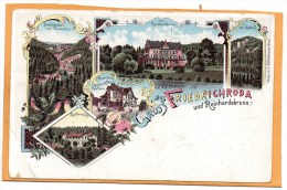 Gruss Aus Friedrichroda 1898 Postcard - Friedrichroda