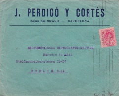 01812 Carta De Barcelona A Berlin - Barcelona