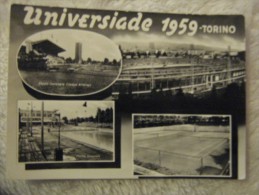 Universiade 1959 Torino - Stadiums & Sporting Infrastructures