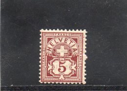 SUISSE 1882-99 * - Unused Stamps