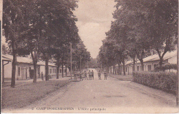 CPA Camp D'Oberhoffen - L'Allée Principale (2505) - Sarre-Union