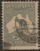 AUSTRALIA 1915 2d Grey Roo SG 24 GU WG31 - Gebruikt