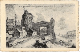 Les Andelys - Porte Fortifiée De L'enceinte De La Couture Sous Le Château - Carte Ferjus-Caron Sur Papier Canson - Les Andelys