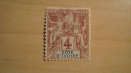 Ivory Coast  1892  Scott #3  Used - Used Stamps