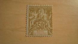 Ivory Coast  1892  Scott #15  Unused - Oblitérés