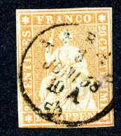 1736 Switzerland 1854 Michel #16 IIAy Used Scott #23 ~Offers Always Wlcome!~ - Usados