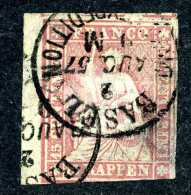 1749 Switzerland 1854 Michel #15 Ib Used Scott #17 ~Offers Always Wlcome!~ - Gebraucht