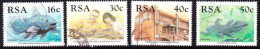 South Africa -1989 - Identification Of The Coelacanth, Fish, Living Fossils,  - Complete Set - Usados