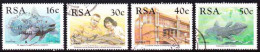 South Africa -1989 - Identification Of The Coelacanth, Fish, Living Fossils,  - Complete Set - Fossilien