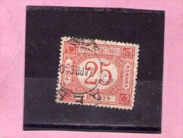 1898 - Colis Postaux / Paketmarken Mi No 3 Et Yv No 3  Filigrane P.R. - Paketmarken