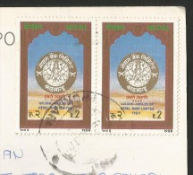 NEPAL Magar Girl  Western Nepal Stamps Golden Jubilée Of Nepal Bank 1987 - Nepal