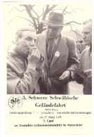 Foto 3. Schwere Geländefahrt In Aalen 1955 , Motorrad , Enduro , Moto Cross , Photo Scheel , Schwäbisch Gmünd !!! - Motos
