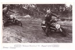 Geländefahrt Uelzen 1956 , ADAC , Motorrad , Sandbahn , Speedway , Grasbahn , Moto Cross !!! - Moto