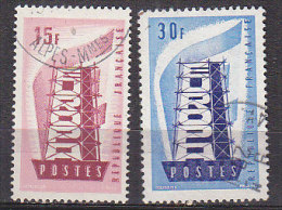 PGL CA321 - FRANCE N°1076/77 EUROPA CEPT - 1956