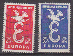 PGL CA323 - FRANCE N°1173/74 EUROPA CEPT - 1958