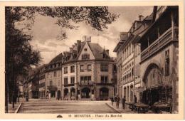 Delcampe - MUNSTER PLACE DU MARCHE ET LE DEBALLAGE DU BAZAR ;PERSONNAGES    REF 37806 - Munster