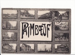 Carte 1910 PAIMBOEUF / Multivues : Gare , Rue , Place ... - Paimboeuf