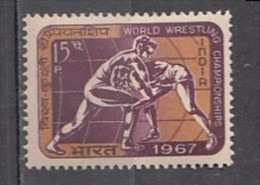 Delcampe - INDIA, 1967,  World Wrestling Championships, Sport ,  MNH, (**) - Ungebraucht