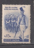 INDIA, 1967, 4th Anniversary As An Indian State,  Nagaland, Nehru Leading Tribesmen, Costume, Culture,   MNH, (**) - Ongebruikt