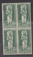 INDIA, 1966,  Kambar, Poet., Block Of 4,  MNH, (**) - Unused Stamps