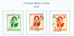 BULGARIA  -  1937  Princess Marie Louise  Used As Scan - Used Stamps