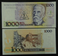 Brazil Brasil 1 On 1000 Cruzeiros Banknote UNC 1 Piece - Brésil