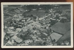 CPSM Non écrite Allemagne FREYUNG V. W. Flugzeug Aus Vue Aérienne - Freyung