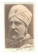 Photo Format Carte  : André Richard ( Chanteur Opéra ) En Costume Dédicacée à M Maillard Administrateur Opéra - Opera