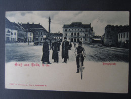 AK TULLN 1900 Collage Fahrrad  ////  D*11676 - Tulln