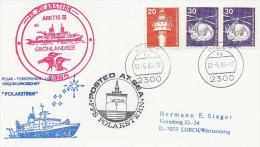 FS. Polarstern Arktis 1985.  # 586 # - Forschungsprogramme