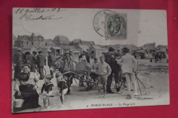 Cp  Berck Plage La Plage - Attelages