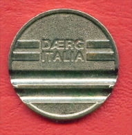 F2389 / -  DAERG ITALIA -Professional Cleaning -  25 Mm - Jeton Token  Gettone  - Italia Italy Italie Italien Italie - Firma's