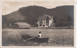 B80137 Mariazell Erlaufse Boat  Austria   Front/back Image - Mariazell