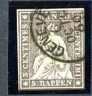 1787 Switzerland 1857 Michel #13 IIByma  Used  ~Offers Always Welcome!~ - Used Stamps