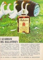 # BALLANTINE´s SCOTCH WHISKY 1960s Advert Pubblicità Publicitè Reklame Drink Liquor Liquore Liqueur Licor Alcohol Bebida - Manifesti