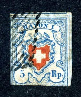 1826 Switzerland  Michel #9 II  Used  Scott #10 ~Offers Always Welcome!~ - 1843-1852 Kantonalmarken Und Bundesmarken