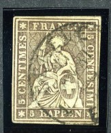 1838 Switzerland  Michel #13 IIBym  Used  Scott 36  ~Offers Always Welcome!~ - Used Stamps