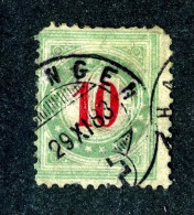 1857 Switzerland  Michel #18 IIAXak  Used  Scott J16 Faults   ~Offers Always Welcome!~ - Taxe