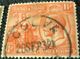 Trinidad And Tobago 1922 King George V And Britannia 1.5d - Used - Trinidad & Tobago (...-1961)