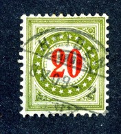 1869 Switzerland  Michel #19 IIBYK  Used  Scott J25   ~Offers Always Welcome!~ - Postage Due