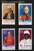 ST.LUCIA   Scott  # 359-62**  VF MINT NH - Ste Lucie (...-1978)