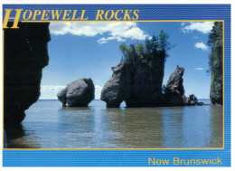 (PH 17)  Postcard Posted From Canada To Australia - Hopewell Rock - Autres & Non Classés