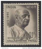 INDIA, 1965,  Vallabhbhai Patel, Statesman,   MNH, (**) - Ungebraucht