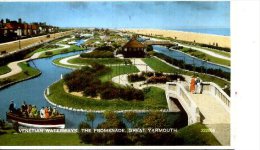VENETIAN WATERWAYS PROMENADE GREAT YARMOUTH 1960 - Great Yarmouth